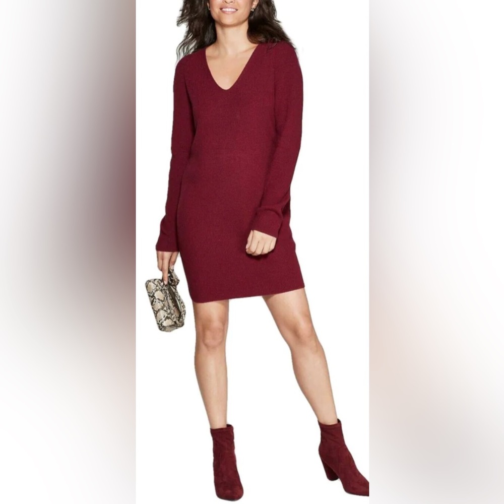 A New Day sweater dress. V-neck.‎ Women’s S